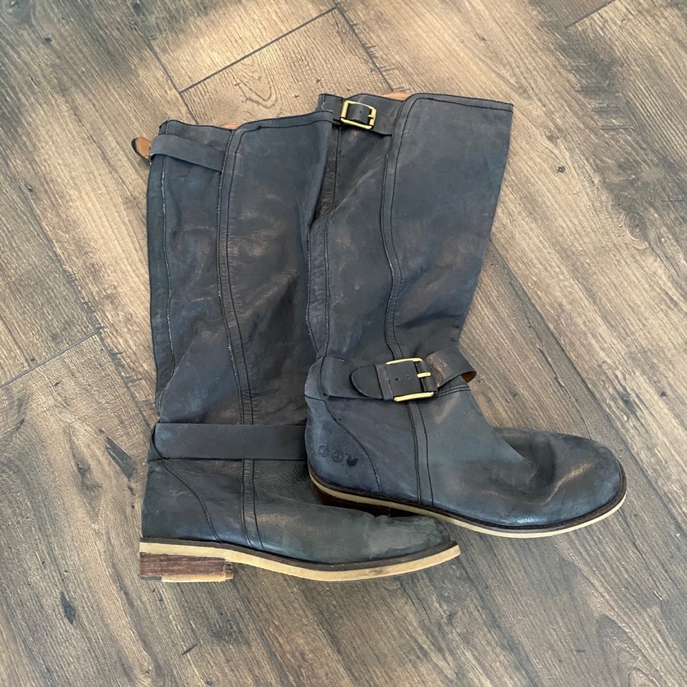 Lucky brand leather boots